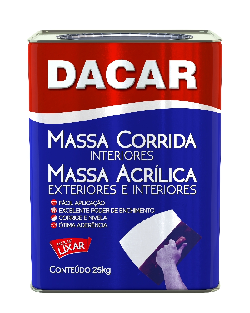 Massa Corrida 25kg Dacar 