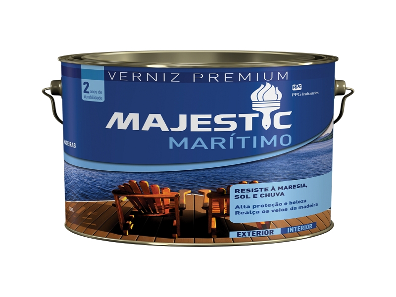 Verniz Maritimo Natural br 900ml Majestic 