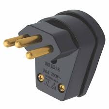 Plug Macho Triangular 10a Tramontina 