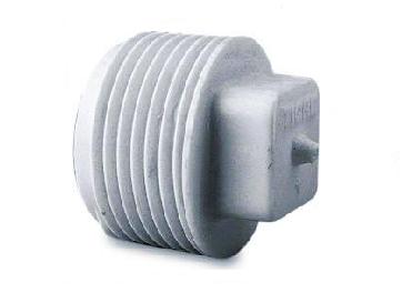 Plug 1 1/4   Branco Rosca 