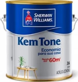 Tinta Kem Tone Branco 3,6l Sherwin Williams 