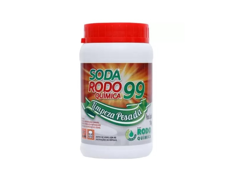 Soda em Pote 1kg Rodoquimica